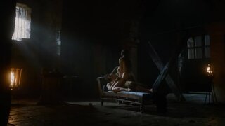 Charlotte Hope and Stephanie Blacker Nude on Game of Thrones s03e07