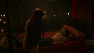 Carice van Houten Nude on Game of Thrones s03e08