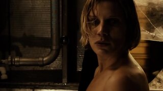 Katee Sackhoff Topless in Riddick