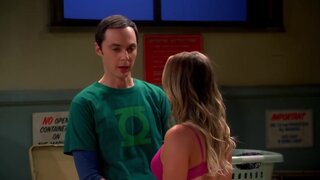 Kaley Cuoco in Bra on The Big Bang Theory s07e11