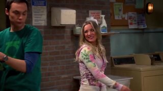 Kaley Cuoco in Bra on The Big Bang Theory s07e11