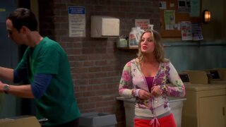 Kaley Cuoco in Bra on The Big Bang Theory s07e11
