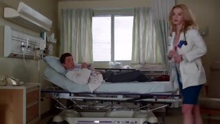 Betty Gilpin Ass and in Bra on Nurse Jackie s05e01