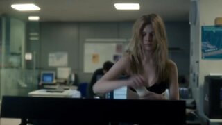Clémence Poésy in Underwear on The Tunnel s01e01