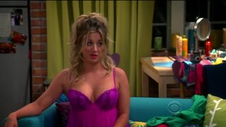 Kaley Cuoco Cleavage on The Big Bang Theory s07e04