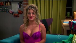 Kaley Cuoco Cleavage on The Big Bang Theory s07e04