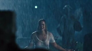 Abbie Cornish in See-Through Wet T-Shirt in Seven Psychopaths