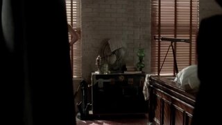 Laurie Holden in Underwear on The Walking Dead s03e07