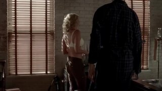 Laurie Holden in Underwear on The Walking Dead s03e07