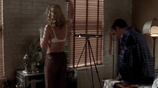 Laurie Holden in Underwear on The Walking Dead s03e07