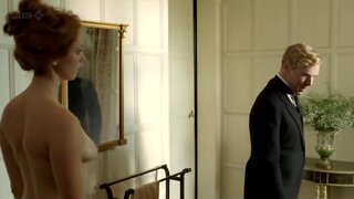 Rebecca Hall Topless in Parades End s01e02