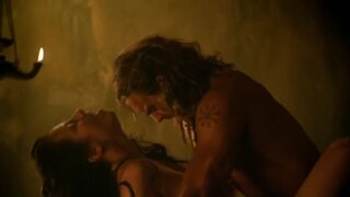 Delaney Tabron Topless on Spartacus s02e05