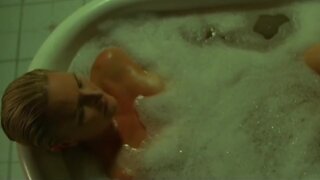 Denise Crosby in bathtub in Born