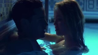 Erika Christensen in Bra in Swimfan