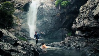 Allison Miller in Bikini on Terra Nova s01e01