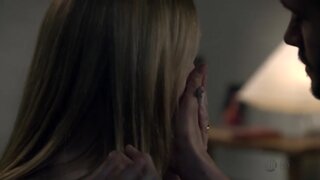 Laura Linney getting her Boobs Grabbed on The Big C s2e10