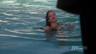 Emmanuelle Vaugier Wet in Bikini on The Protector s1e5