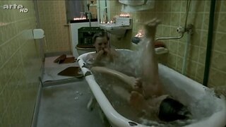 Lilja Loffler Undressed in bathtub in Sonnenallee