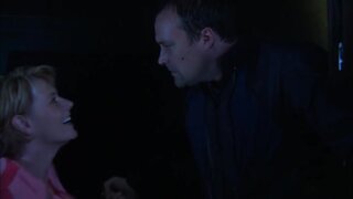 Amanda Tapping wet and in bra from Stargate Atlantis S02E14 Grace Under Pressure