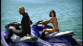 Olivia Munn in Bikini for Carls jr commercial