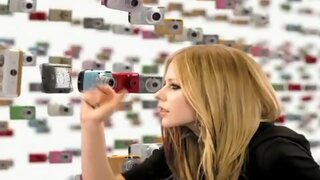 Avril Lavigne Canon commercial
