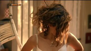 Mathilde Norholt topless on Lykke s1e6