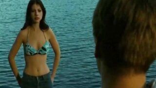 Michelle Trachtenberg Bare Ass from a distance in Beautiful Ohio