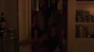 Mia Kirshner in a Closet Romp Nude banging a girl from The L-Word S5E05