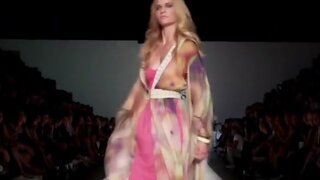 Models Nude on the catwalk