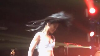 Rihanna See-Through to Breasts at Stockholm and Toronto Concerts