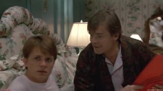 Helen Slater and Margaret Whitton Undressed in Secret of my Success