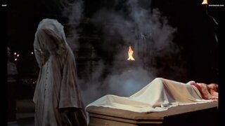 Madeleine Collinson, Mary Collinson and Maggie Wright Naked in Twins of Evil
