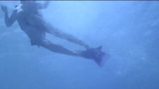 Auretta Gay Nude Swimming in Zombie