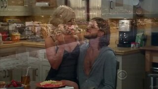 Jenny McCarthy in Bikini, Cleavage in Two and a Half Men s09e04