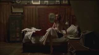 Evan Rachel Wood Completely Nude in Mildred Pierce