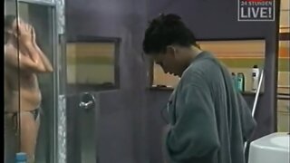 Big Brother Germany 5 Sharon Nude in Shower