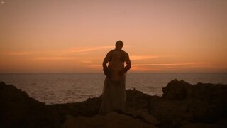 Emilia Clarke Completely Nude from Game of Thrones s1e1