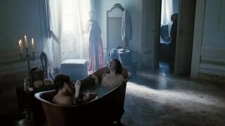 Monica Bellucci Bare Breast and See-Through in Napoleon et moi