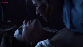 Janna Lisa Dombrowsky and Susanne Sache Nude Lesbianism in Bandaged