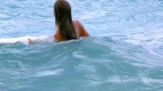 Grace Park in Bikini and Undies on Hawaii Five-0 s01e01