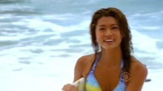 Grace Park in Bikini and Undies on Hawaii Five-0 s01e01