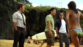 Grace Park in Bikini and Undies on Hawaii Five-0 s01e01