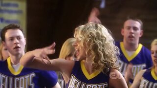 Alyson Michalka and Ashley Tisdale covered nudity, Upskirt and Ass on Hellcats s1e1