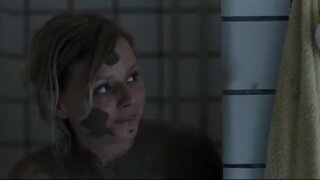 Lene Maria Christensen Naked and muddy in Fidibus