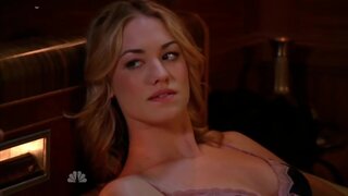 Yvonne Strahovski in Underwear on Chuck s03e14