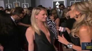 Kaley Cuoco from the Grammys