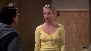 Kaley Cuoco Pokies on The Big Bang Theory