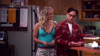 Kaley Cuoco Pokies on The Big Bang Theory
