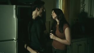 Ashley Greene some bare skin in Summers Moon
