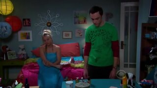 Kaley Cuoco Showering on The Big Bang Theory S3 E8